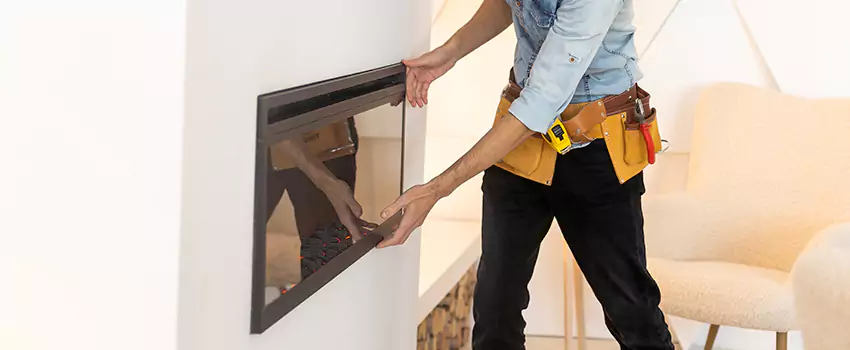 Metal Fireplace Installation in Mandan, North Dakota