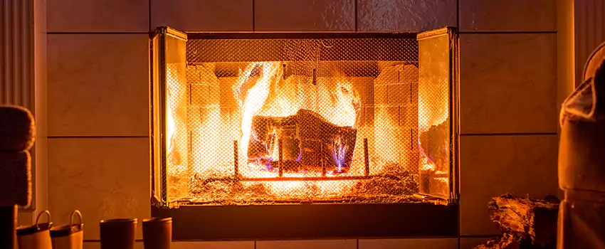 Mendota Hearth Landscape Fireplace Installation in Mandan, North Dakota