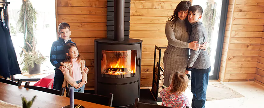 Morso Cast Iron Fireplace Insert Installation in Mandan, North Dakota