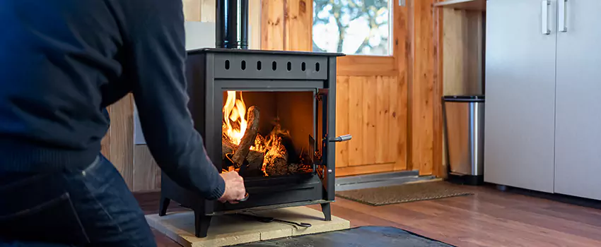 Open Hearth Wood Fireplace Installation in Mandan, ND