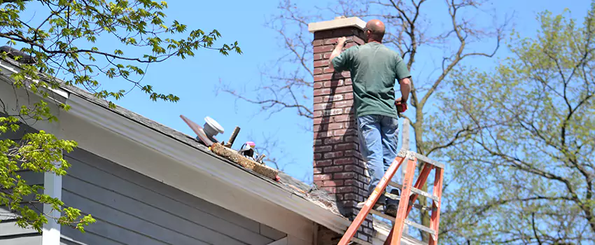 Vinyl and PVC Chimney Flashing Installation in Mandan, ND